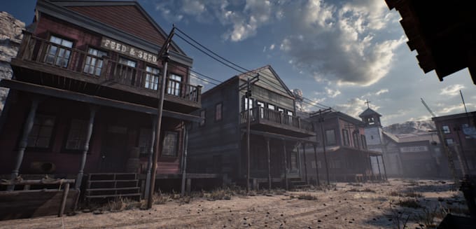 design unity and ue5 engine 3d game environment,game asset,terrain level design