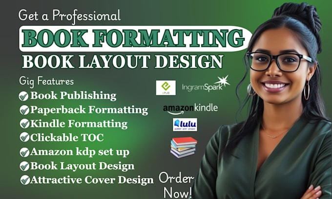 do document formatting design book cover ebook formatting interior layout desig