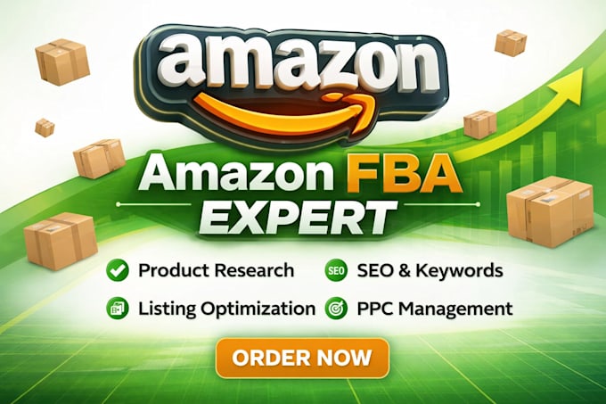 amazon fba product research listing optimization SEO PPC expert service