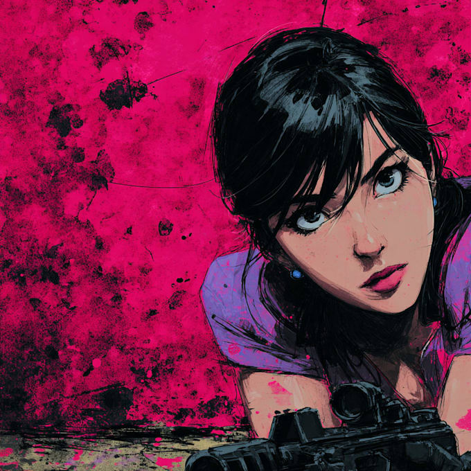 draw a custom cover art for your comic, book or podcast