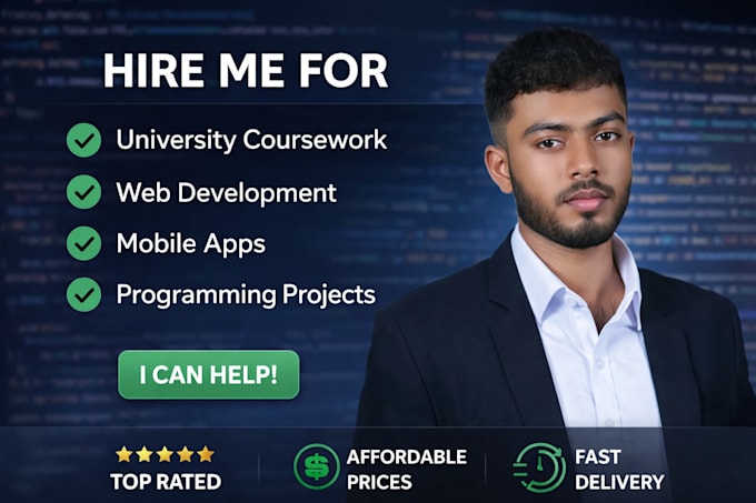 build web apps, mobile apps and coding projects