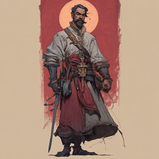 dnd character art and dnd character