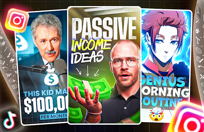 design viral instagram reels thumbnail