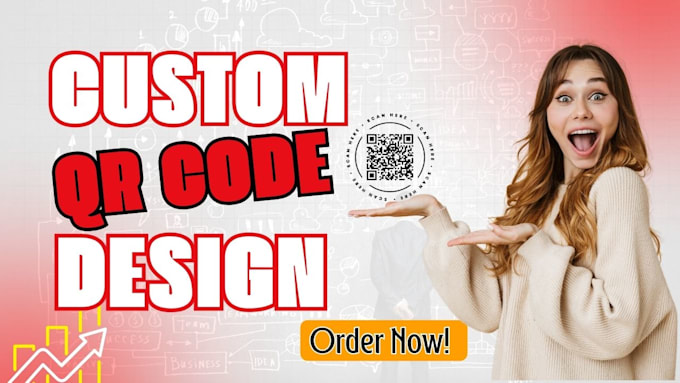 Qr Code Behind Program Design Crea un design personalizzato per il qr code e un logo per la tua attività