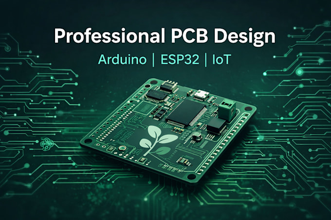 Design a professional pcb and schematic using kicad or easyeda by ...