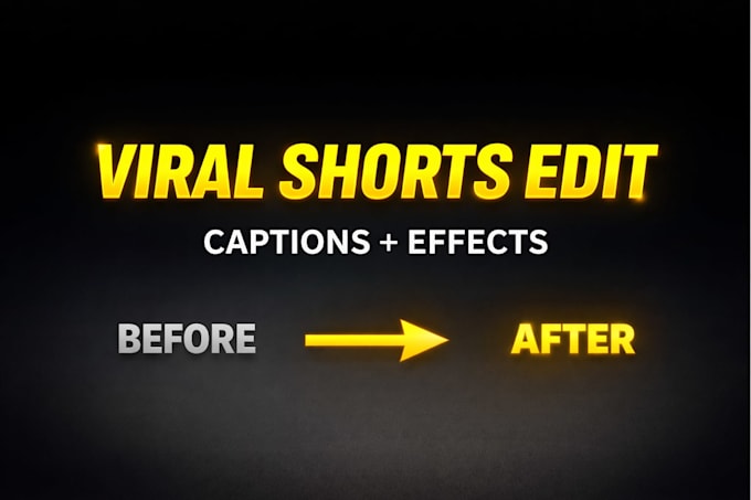 Virale youtube shorts mit untertiteln und ansprechenden effekten bearbeiten