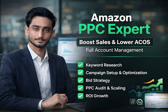 amazon PPC expert for campaign management and sales growth