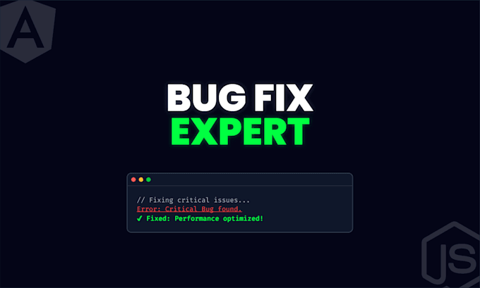fix angular node js firebase and net bugs fast