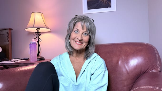 create ugc content for people with gray silver hair