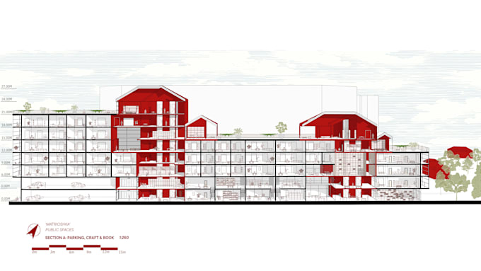 make architectural sections for you