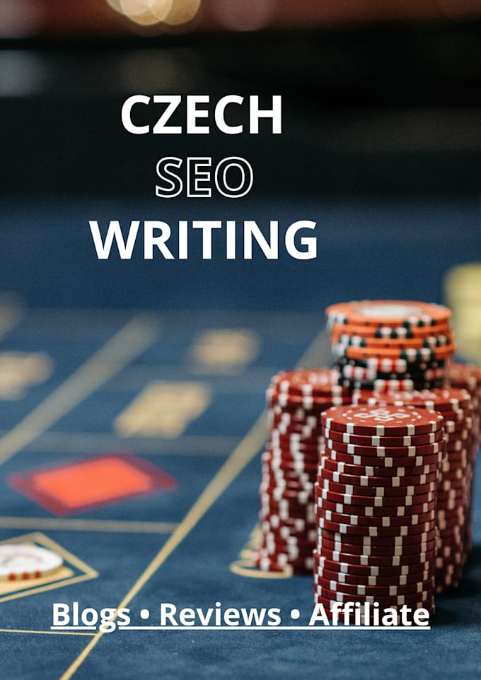write czech SEO articles for review and comparison websites