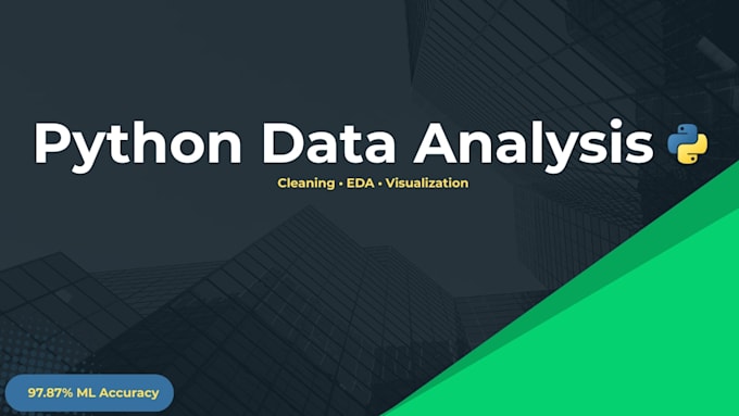 do python data analysis, cleaning and visualization