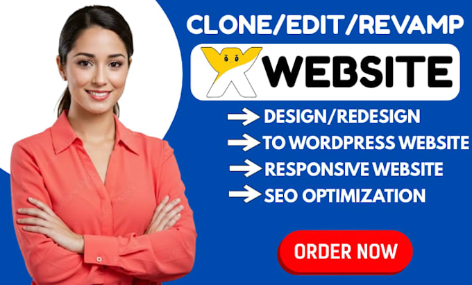 design or redesign responsive wix website clone edit revamp wix website expertly