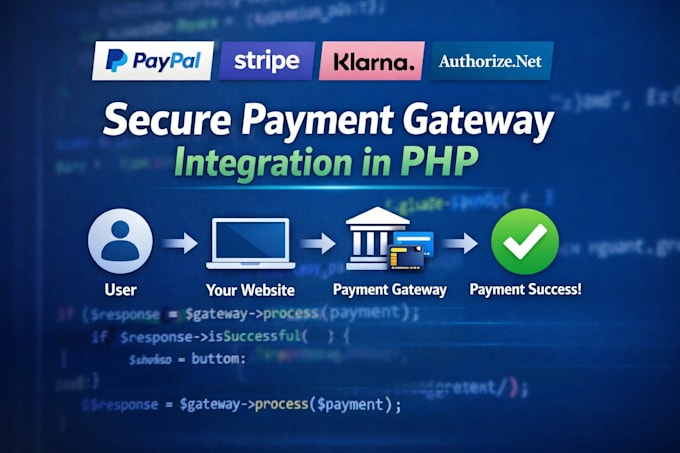 do any payment gateway integration using php
