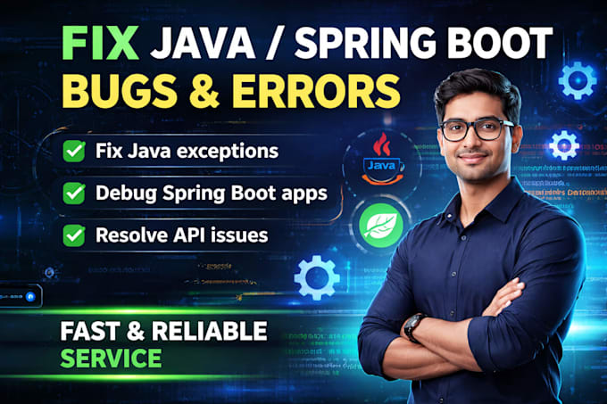 fix java or spring boot bug fast