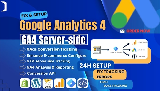 Ga4 ecommerce, google analytics setup with server side tracking via tag ...