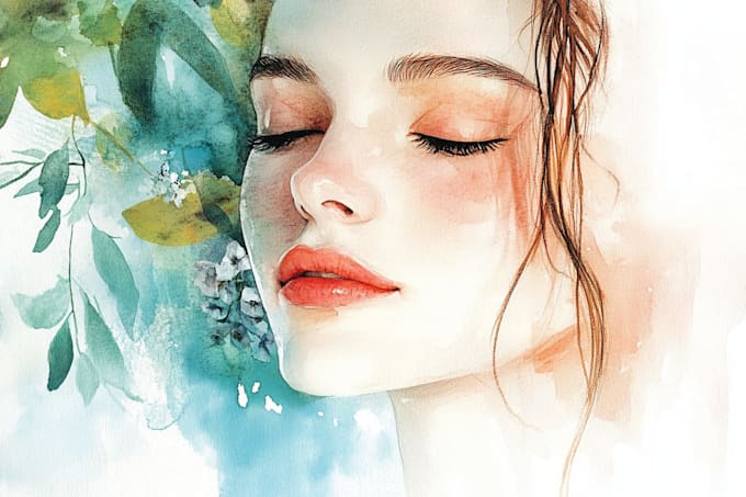 design a watercolor illustration