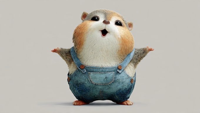 draw cute cartoon animal character