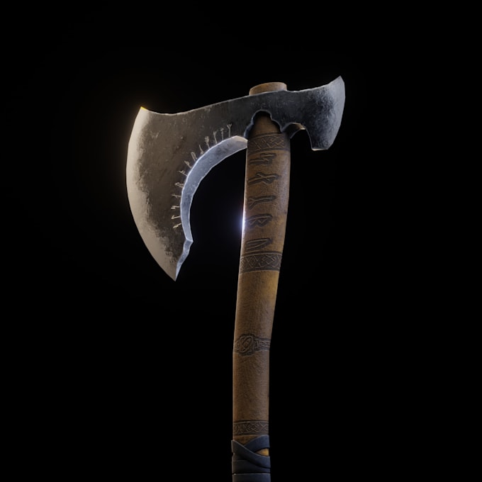 create a game ready 3d weapon in blender for unity or unreal