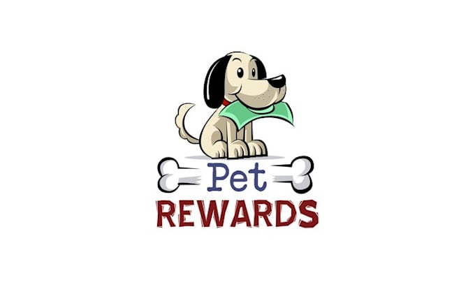 design cashback website focused logo for pet products