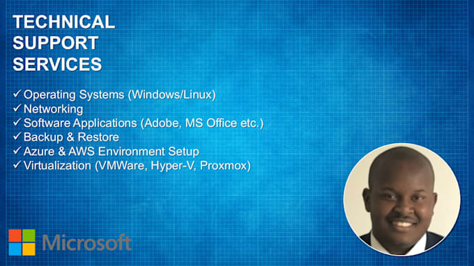 provide technical support services