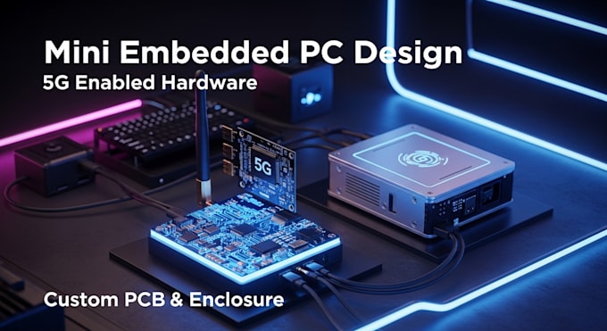 create a mini embedded PC in a custom enclosure with 5g module