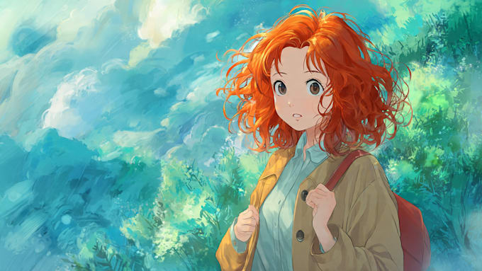 make illustration in manga style