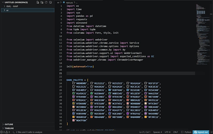 do python projects, automation, and debugging