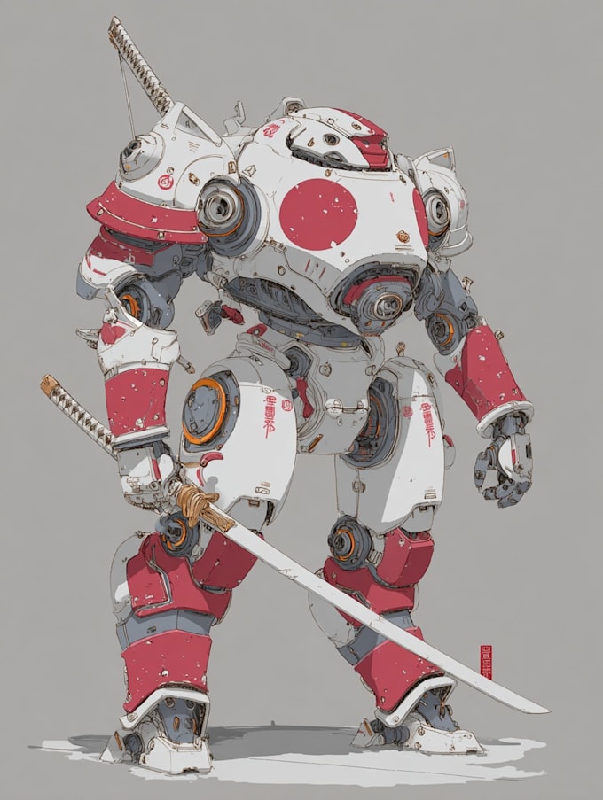 high quality robot, mecha concepts