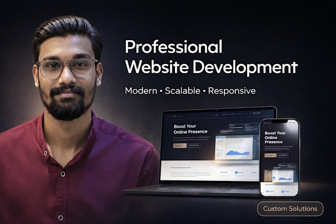 do custom website development