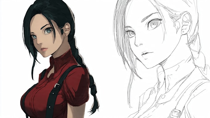 do an anime or comic character