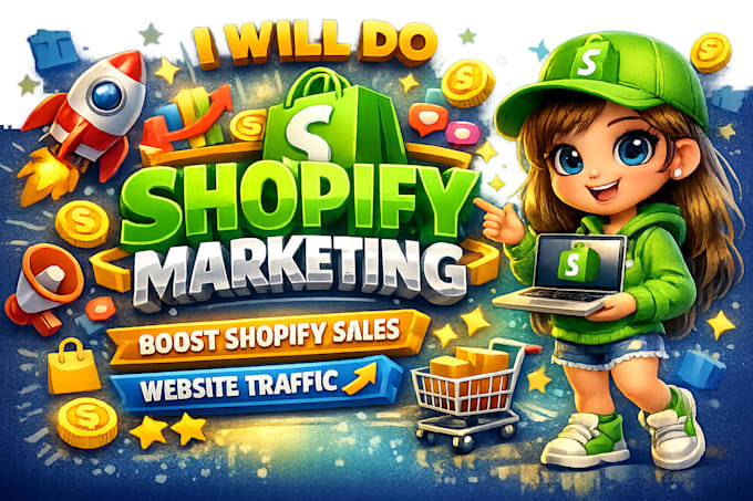 do shopify marketing, boost shopify sales, website traffic
