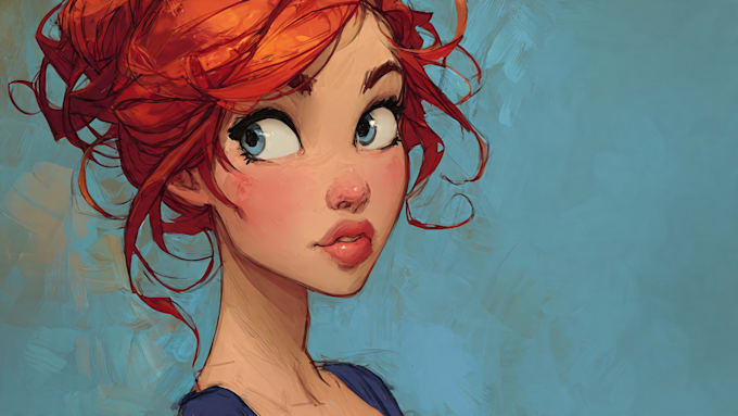 draw amazing cartoon portrait