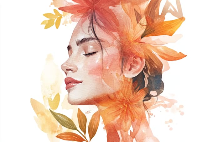 design a watercolor illustration