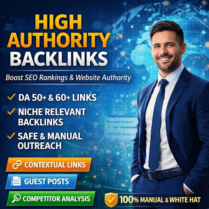 build high authority backlinks using white hat SEO