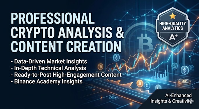 be your crypto content creator and technical market analyst