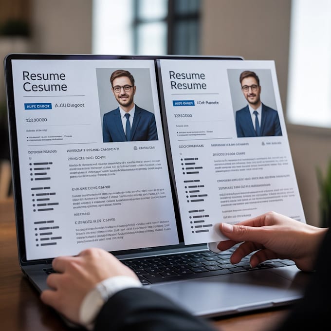 make impressive professional resume design and cv design