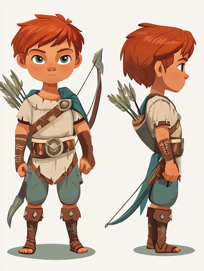 draw 2d game character or 2d game character