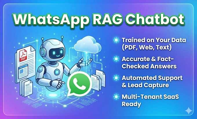 develop a whatsapp rag ai chatbot