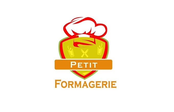 design french food packaging logo