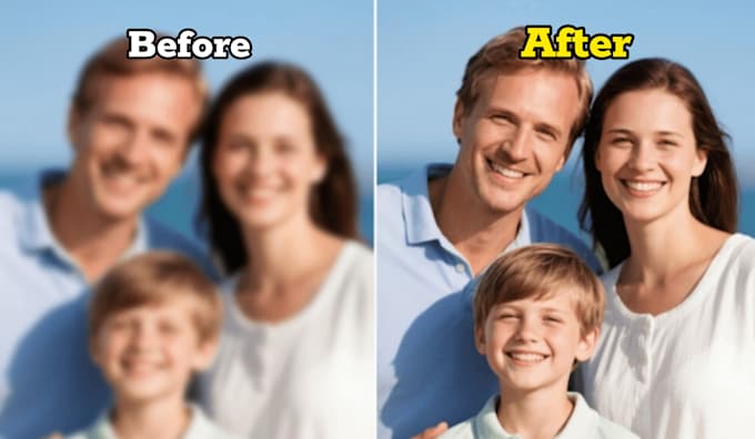 enhance and upscale your photo to HD quality