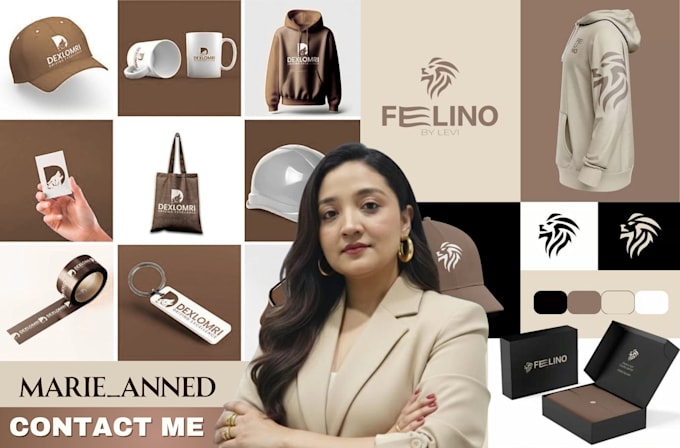 Design full branding kit, brand identity kit, brand style guide ...