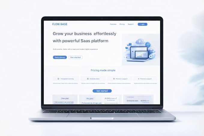 do premium landing page figma