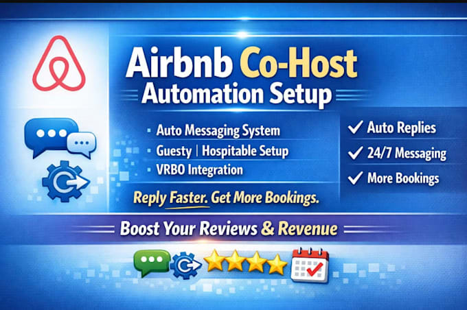 airbnb cohost setup vrbo integration automated messaging dynamic pricing system