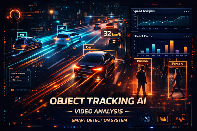 develop object tracking, video analysis ai and computer vision system
