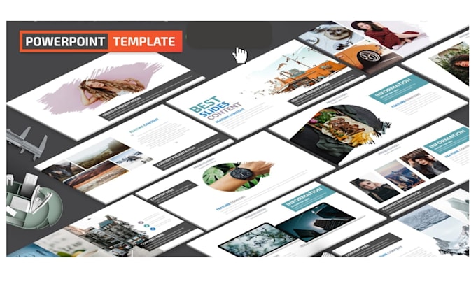 Design de apresentação em powerpoint, google slides, pitch deck e ...