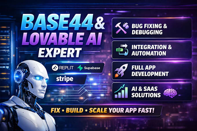 base44 expert base44 app fix base44 integration lovable ai dev