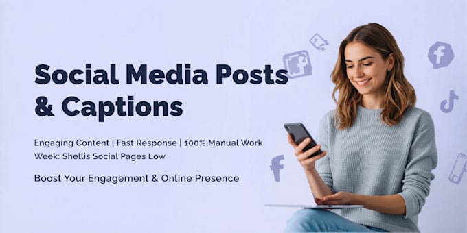 create engaging social media posts and caption