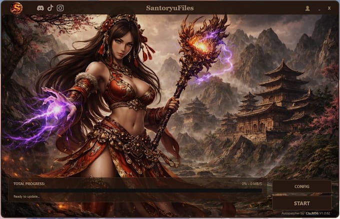 create a game launcher with auto patch system in c sharp wpf