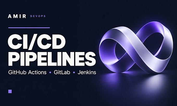 set up ci cd pipeline with github actions gitlab or jenkins